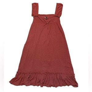Vintage Climax By David Howard Sleeveless Dress Women’s 9 Casual Hippie Maxi 70s